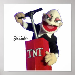 TNTのプランジャーを備えたパペットパンク ポスター