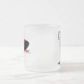 TNTの娯楽子供は曇らされたマグ興奮します フロストグラスマグカップ (中央)