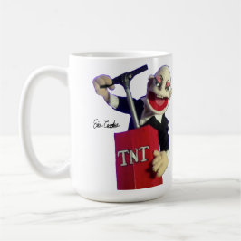 TNTプランジャー付きパンクパペット コーヒーマグカップ