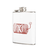 TNT フラスク (左)