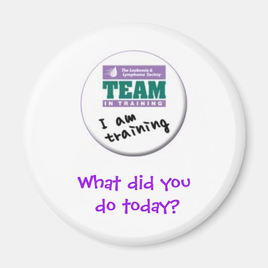 tnt_i_am_training，今日は何をしたの？ マグネット (正面)