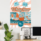 TNUホワイトスター学生ポスター ポスター (ホームオフィス)