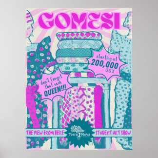 TNU Gomesi学生ポスター ポスター