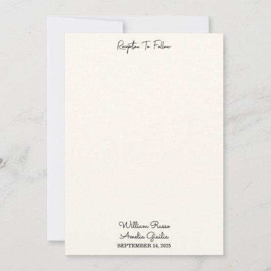 toデザートロデオレトロホース素朴ウェスタン結婚ズ 招待状 (裏面)