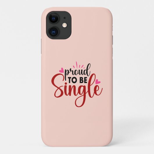 To誇りを持った Beタイポグラフィ独身の引用文ことわざ女性 Case-Mate iPhoneケース (裏面)