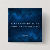 To A Mind That Is Still - A MisterP Button 缶バッジ (正面)