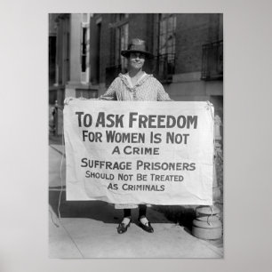 To Ask Freedom For Women Is Not A Crime ポスター