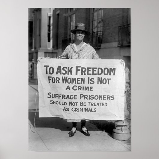 To Ask Freedom For Women Is Not A Crime ポスター (正面)