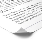 「To Be」リスト・ポスター ポスター (角)