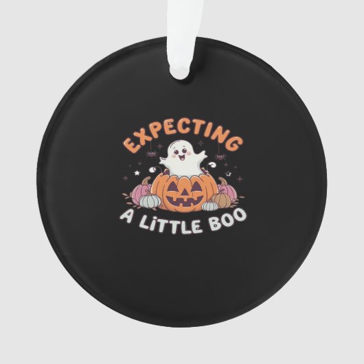 To Be Expecting Little Boo オーナメント (正面)