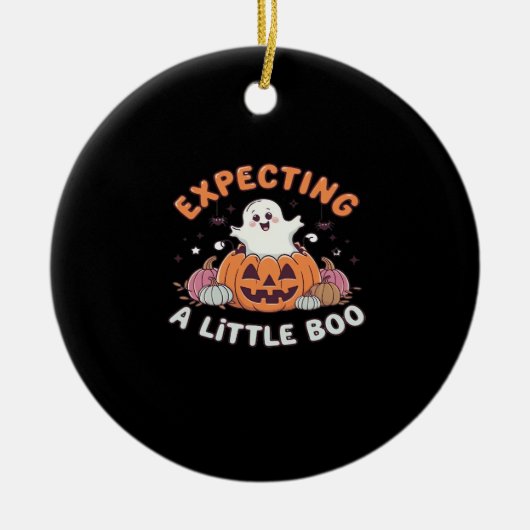 To Be Expecting Little Boo セラミックオーナメント (正面)