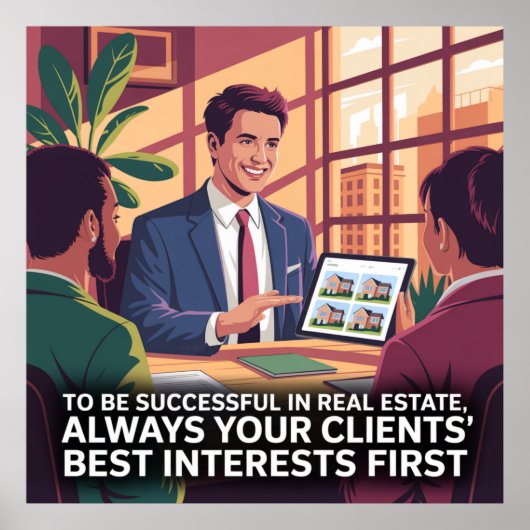 To Be Successful In Real Estate ポスター (正面)