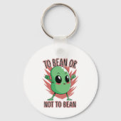 To bean or not to bean キーホルダー (正面)