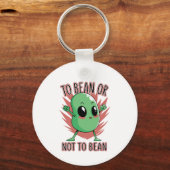 To bean or not to bean キーホルダー (正面)