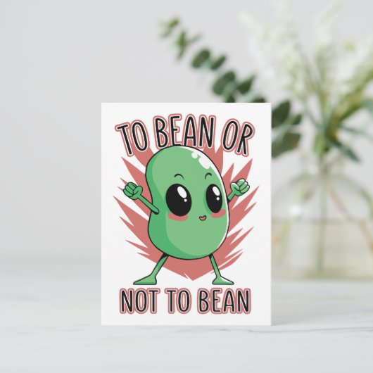 To bean or not to bean ポストカード (スタンド正面)