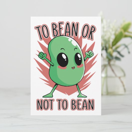 To bean or not to bean 招待状 (スタンド正面)