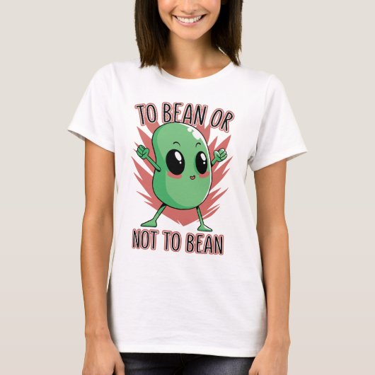 To bean or not to bean tシャツ (正面)