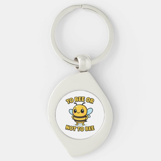 To bee or not to bee キーホルダー (正面)