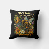 To Bee or Not to Bee クッション (裏面)