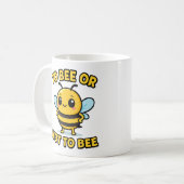 To bee or not to bee コーヒーマグカップ (正面左)
