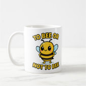 To bee or not to bee コーヒーマグカップ (左)
