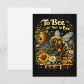 To Bee or Not to Bee サンキューカード (正面/裏面)