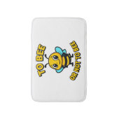 To bee or not to bee バスマット (正面縦)