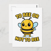To bee or not to bee ポストカード (正面/裏面)