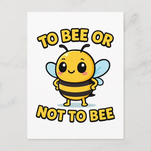 To bee or not to bee ポストカード (正面)
