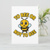 To bee or not to bee 招待状 (スタンド正面)
