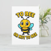 To bee or not to bee 招待状 (スタンド正面)