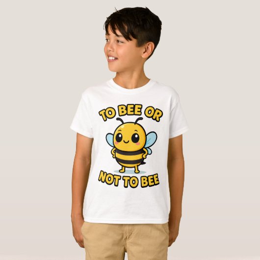To bee or not to bee tシャツ (正面フル)