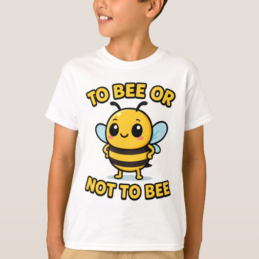 To bee or not to bee tシャツ (正面)