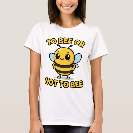 To bee or not to bee tシャツ (正面)