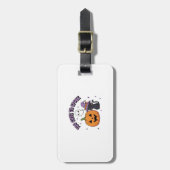 To Cute to Spook Halloween ラゲッジタグ (正面縦)