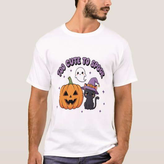 To Cute to Spook Halloween Tシャツ (正面)