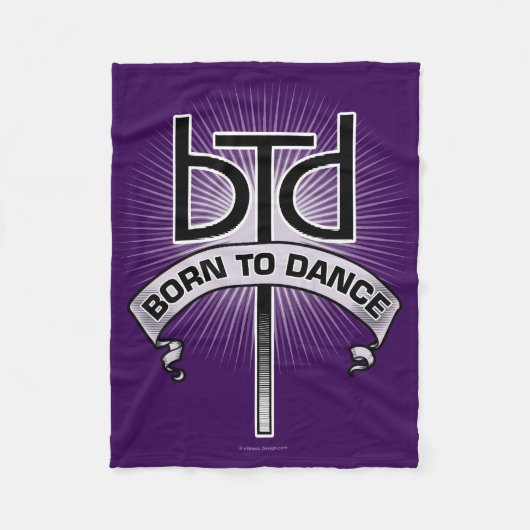 To Dance (生まれ基本) フリースブランケット (正面)