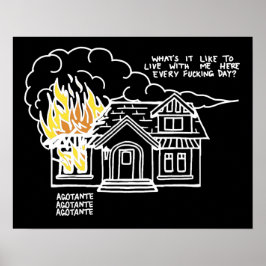 To Deathのハートポスター ポスター