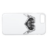 To Death – スケルトンハンドハート Case-Mate iPhoneケース (裏面(横))