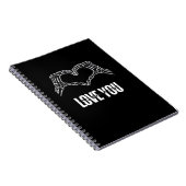 To Death – スケルトンハートハンドクラシック ノートブック (右側)