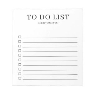 To Doシンプルリスト ノートパッド