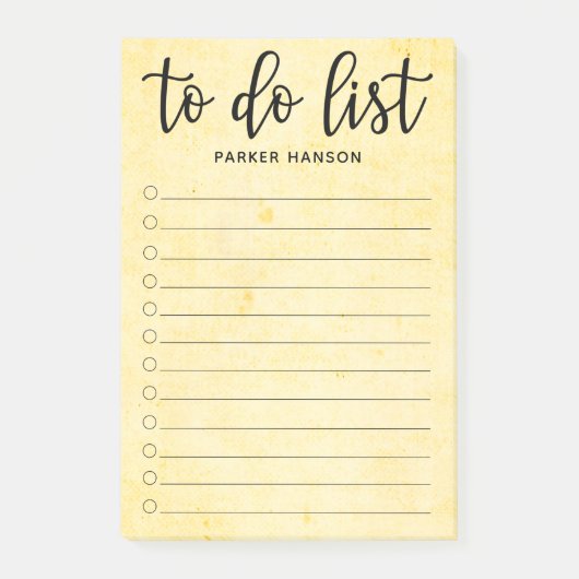 To Doミニマルリスト ポストイット (正面)