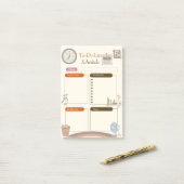 To-Doリストのスケジュール ポストイット (デスク上)