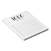 To Doリストスクリはっきりしたプト ノートパッド (アングル)