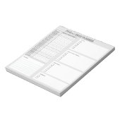 To Doリストパーソナライズされたオーガナイザーの毎日のプランナー ノートパッド (回転)