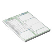 To Doリストパーソナライズされたオーガナイザーの毎日のプランナー ノートパッド (アングル)