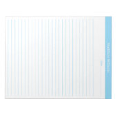 To Doリストパーソナライズされたプランナーはカスタム固定 ノートパッド (正面)