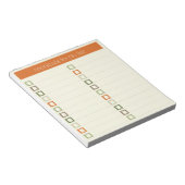 To-Doリスト – モダンカラフルデザイン ノートパッド (アングル)