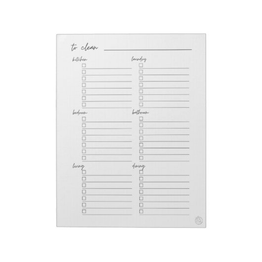 To Doリスト(ルーム別) ノートパッド (回転)