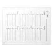 To Doリスト(ルーム別) ノートパッド (正面)